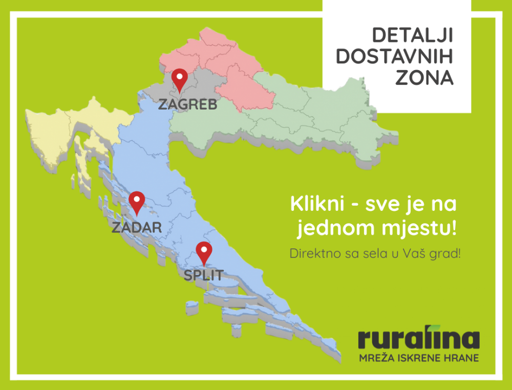 Detalji dostavnih zona Detalji dostavnih zona